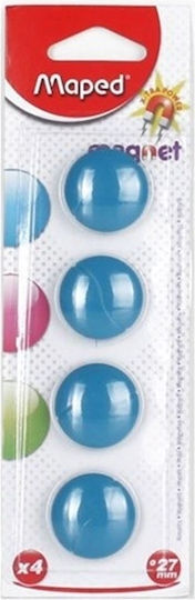 Maped Magnets 27mm X 4 Pieces 3 Colors 1 Piece 052700