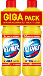 Klinex Dickflüssige Bleiche mit Duft Zitrone 2x750ml