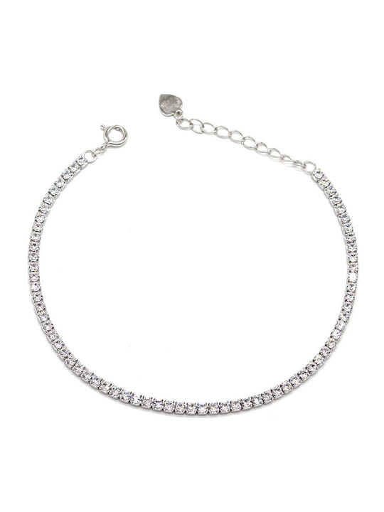 Prince Silvero Women's Bracelet Riviera made of Silver