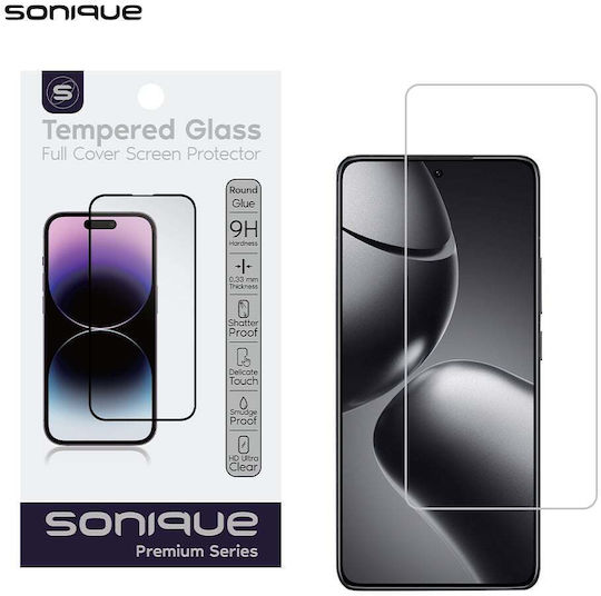 Hardy Glass Sonique Premium Series HD 9H Mobile Screen Protector Compatible with Xiaomi Xiaomi 14T Xiaomi 14T Pro