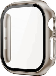 Apple Watch Series 10 46mm Imak Ενσωματωμένη Θήκη Ρολογιού Φιλμ Titanium Gold Apple Watch Series 10 46mm Imak Ενσωματωμένη Θήκη Ρολογιού Φιλμ Titanium Gold