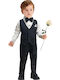 Kinderanzug Sommer 4Stück Black