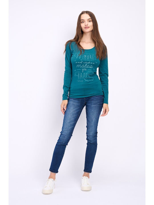 Timeout Blouse Emerald