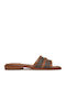 Γυναικεία Σανδάλια Καφέ