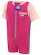 Speedo Printed Kinder Badeanzug Einteilig Fuchsie