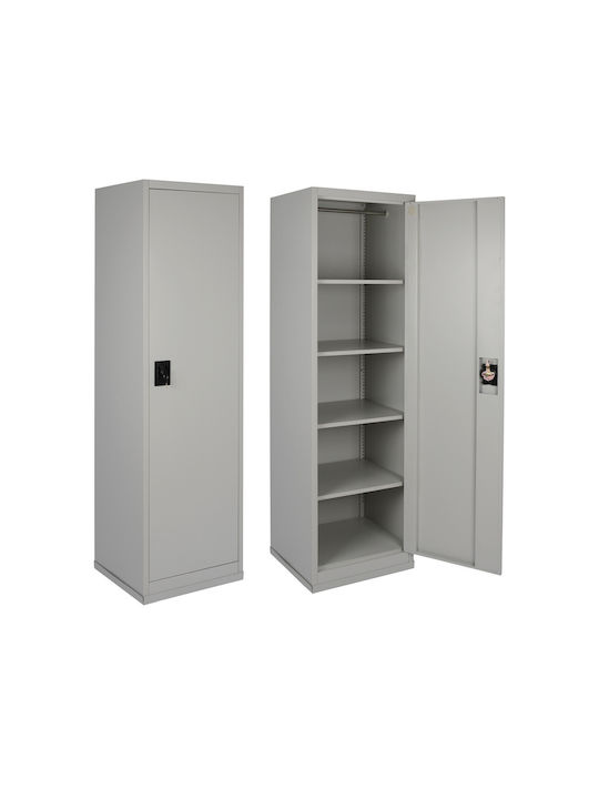 Dulap Unică Foaie Oviedo Metalic Cu Δin Posibilitatea De Blocare 50x45x185cm