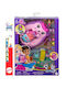 Toy Candle Polly Pocket: Tiny Worlds Big Surprises! - Hedgehog Mom & Baby Playset Mattel