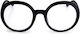 Looplabb Ochelari de citit +3.00 în culoarea Negru