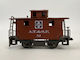 Atlas 4-wheel Caboose No 6251 Santa Fe O Scale