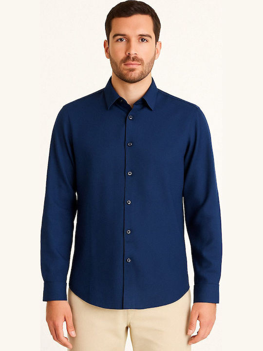 X-Feel Leinen Hemd Blue X-Feel Leinen Hemd Blue