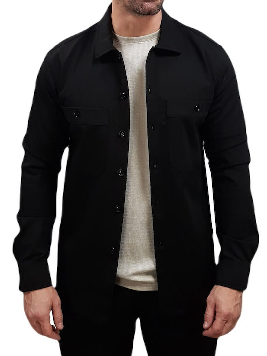 Makan Μακρυμάνικo Overshirt Black