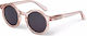 Liewood Round Kids Sunglasses with Polarized Lenses Pink for 1-3 Years