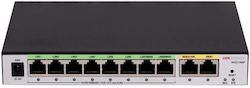 All-in-one Router 2 X Rj45 Gigabit 8 X Rj45 Poe Gigabit Behavior Management Hikvision Ds-3wg210gp-si