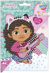 Set Creativ DIY Pictură cu Diamante Felicitare Casa lui Gabby