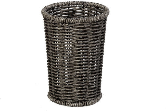 Espiel Decorative Basket Wicker Gray 11x11x15cm