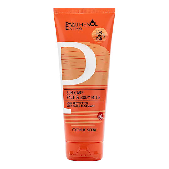 Panthenol Extra Sun Care Face & Body Milk Sonnenschutz Milch Gesicht und Körper SPF50 200ml
