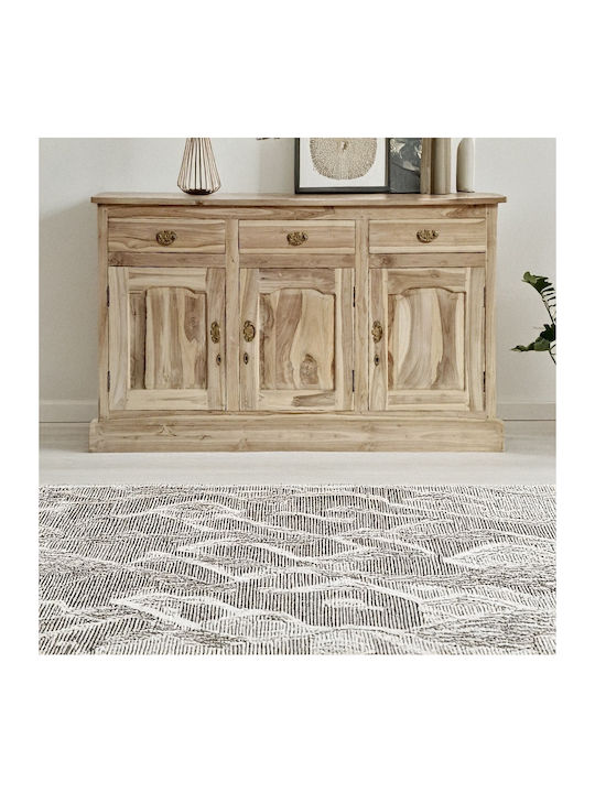 Μπουφές Munggur Ξύλινος Ανοιχτό Καφέ 150x45x90cm