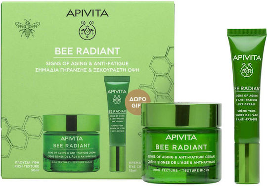 Apivita Bee Radiant Set Îngrijire pentru Strălucire 2buc