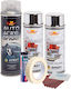 Complete Repair Painting Kit Rims In Metallic Chrome Color V2