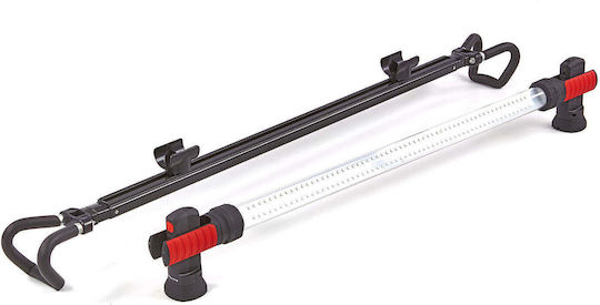 Wiederaufladbare LED-Arbeitsleuchte mit magnetischem Teleskopfuß Hbm