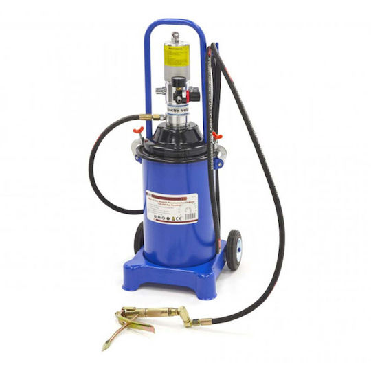 Pompa pneumatică de unsoare portabilă cu aer pe roți 12l 300-400bar Hbm