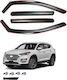 Satz Windabweiser Vordere und Hintere für Hyundai Tucson 4Stück