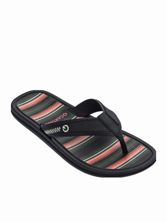 Herren Flip Flops Anatomisch Schwarz