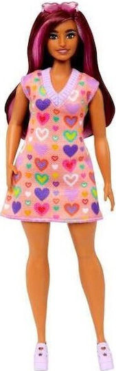 Barbie Кукла Fashionistas φόρεμα με καρδιές