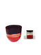 Galifas Decorative Bowl Red 20x20cm