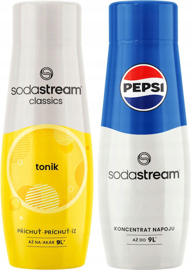 2x Sodastream Tonic Syrup + Pepsi Cola Concentrate Soda Maker