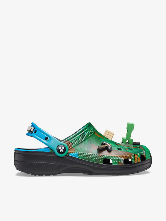 Crocs Minecraft Classic Clog Holzschuhe Grüne