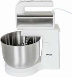 Unold Hannah Μίξερ με Inox Κάδο 3.5lt Λευκό 500W