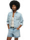 Women's Jean Jacket for Spring or Autumn Denim