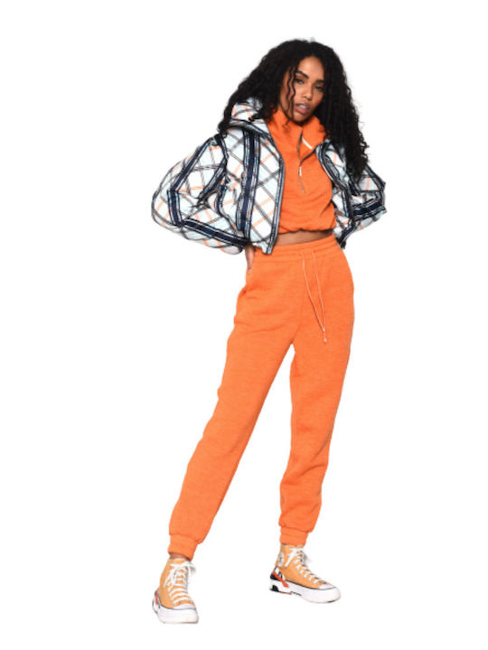 Damen Puffer Jacke für Winter Multicolour