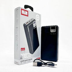 Earldom ET-PD30 20000mAh 22.5W Μαύρο