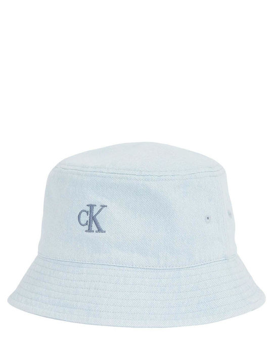 Calvin Klein Jeans Embro Monogram Denim Cap Blue