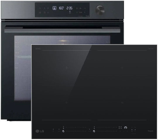 LG Over Counter Oven 76lt with Induction Hobs W59.2cm.