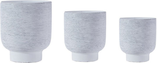 Espiel Plant Pot Ceramic White