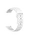 Silicone Strap I-shaped Pattern Amazfit Balance 46mm White