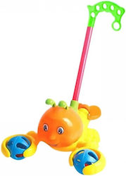 Yellow Pull-Along Crab Toy for Ages 24+ Months