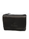 Leather Women's Wallet Classic Black