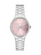 Trussardi T Essenza Crystals Women's Watch with Silver Metal Bracelet
