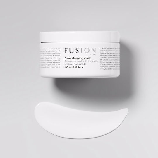 Fusion Meso Μάσκα Ομορφιάς Προσώπου Νύχτας για Λάμψη / Αντιγήρανση Με Νιασιναμίδη 100ml