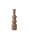Espiel Decorative Vase Brown 15x15x60cm