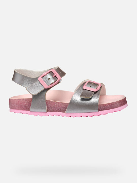 Geox J Adriel Ασημί