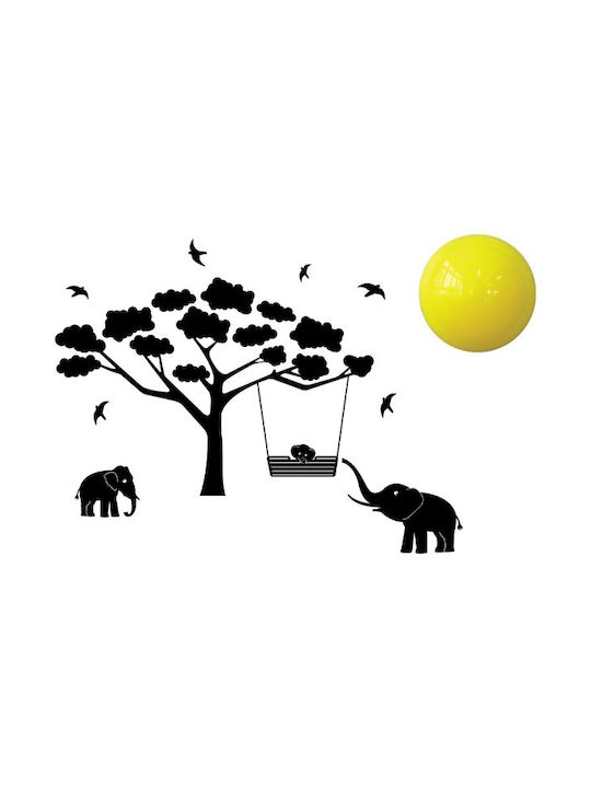 LED Kinder Dekorative Lampe Berührung Mumbo Gray 20x20cm