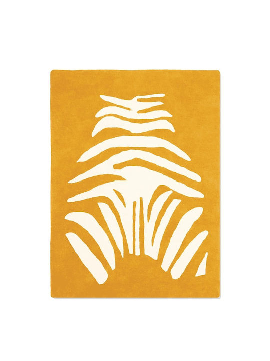 Zebra Handmade Kids Synthetic Rug 100x130cm