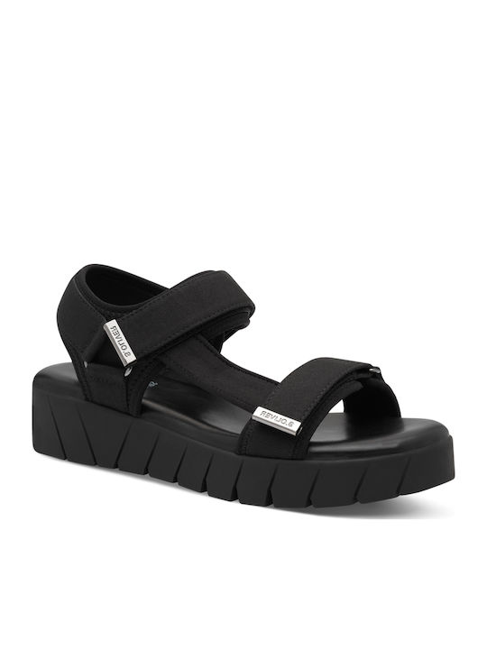 Γυναικεία Σανδάλια Sporty Μαύρα