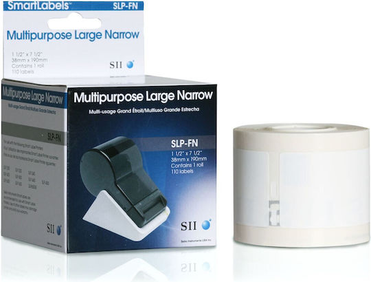 Seiko Instruments Self-Adhesive Label Rolls 38x190mm 1pcs