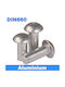 Πριτσίνια Aluminium M5x15mm Rundkopfnieten Din660 100Stück